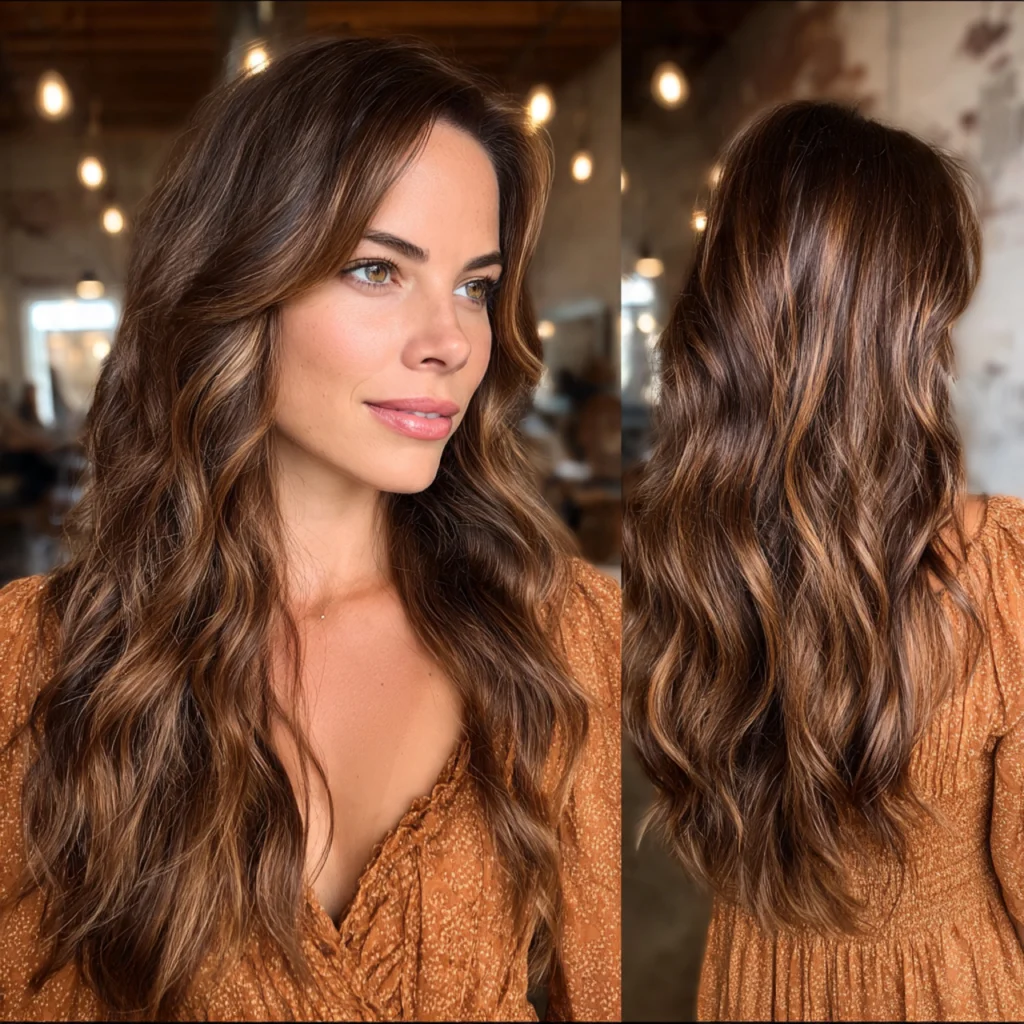 Glossy Brown Sugar Highlights