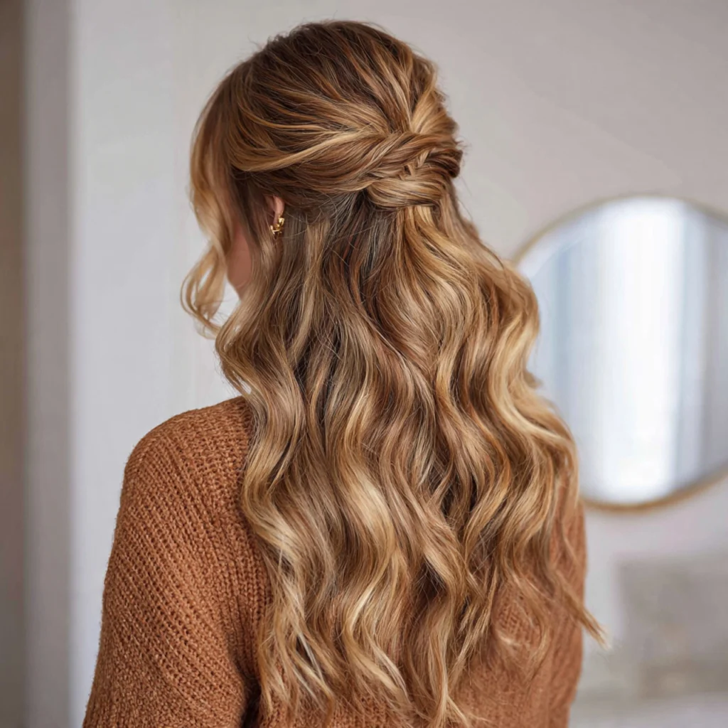 Half-Up Half-Down Waves