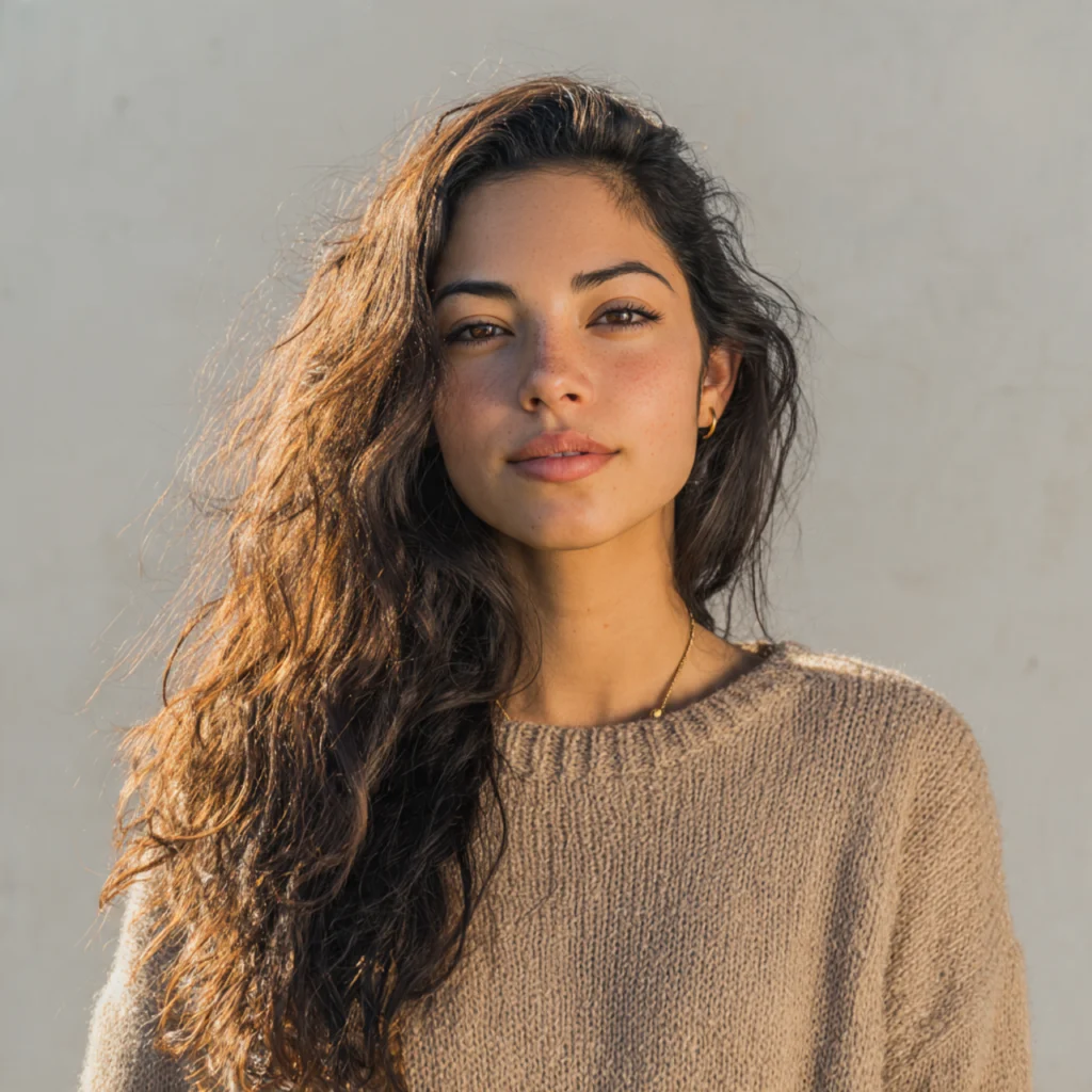 Long Hair with Thin Layer Inserts