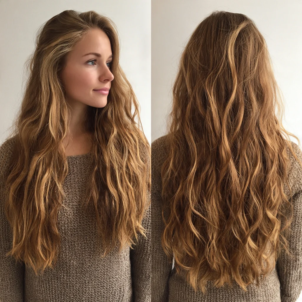 Natural Air-Dried Waves