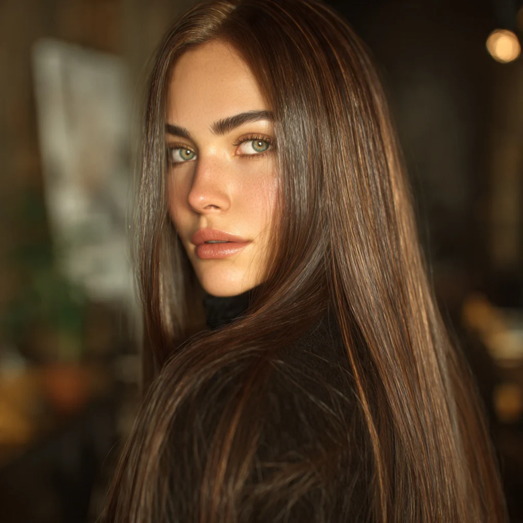 Sleek Long Hair