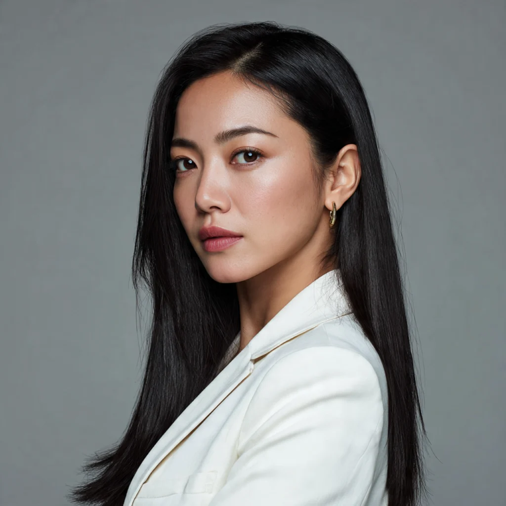 Sleek Straight Layers for Long Hair Women