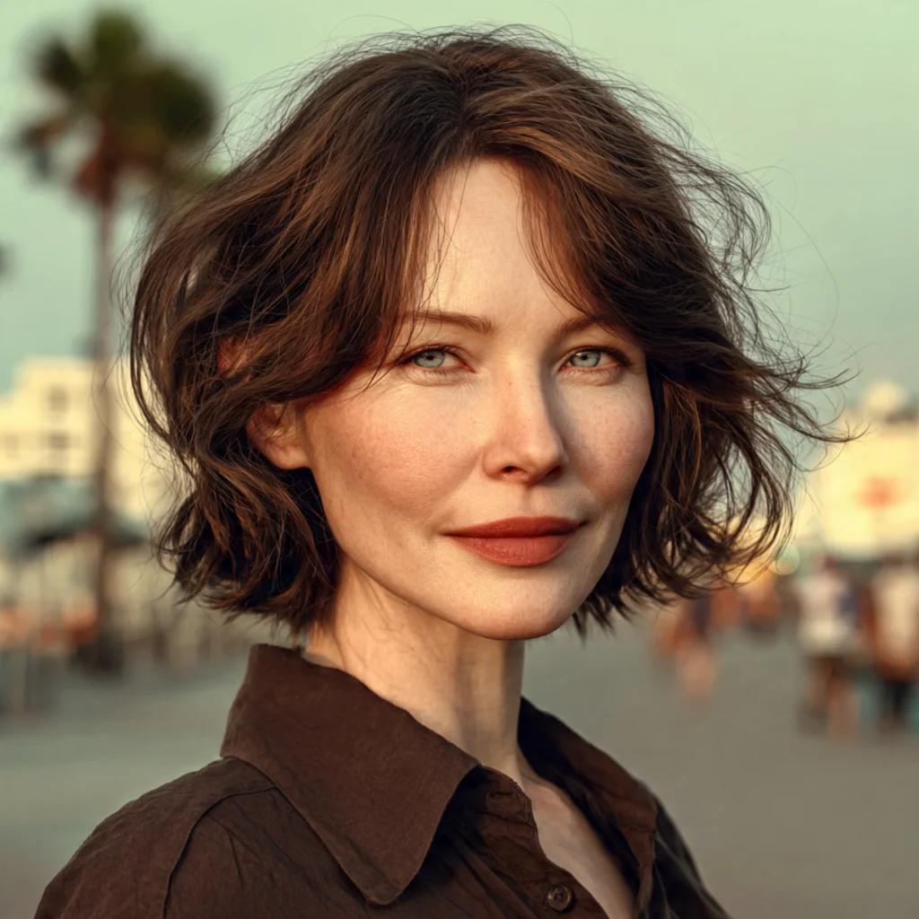 Soft wave shaggy lob