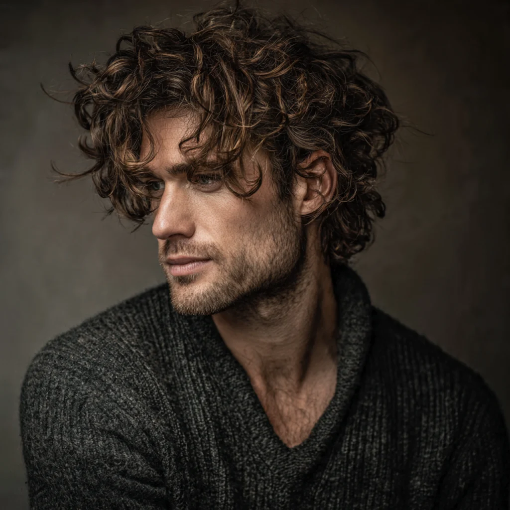 Surfer Waves Haircut for Long Hair Men