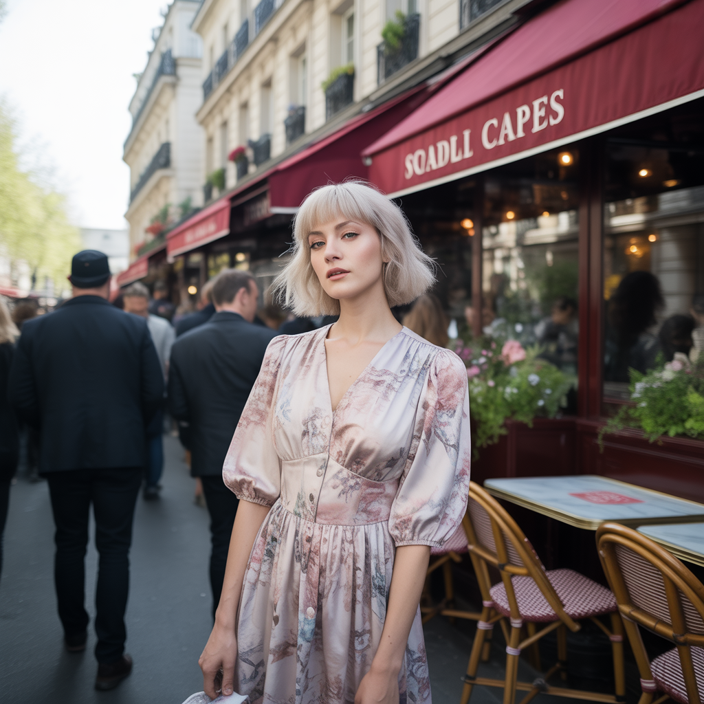 Wolf Cut With Curtain Bangs