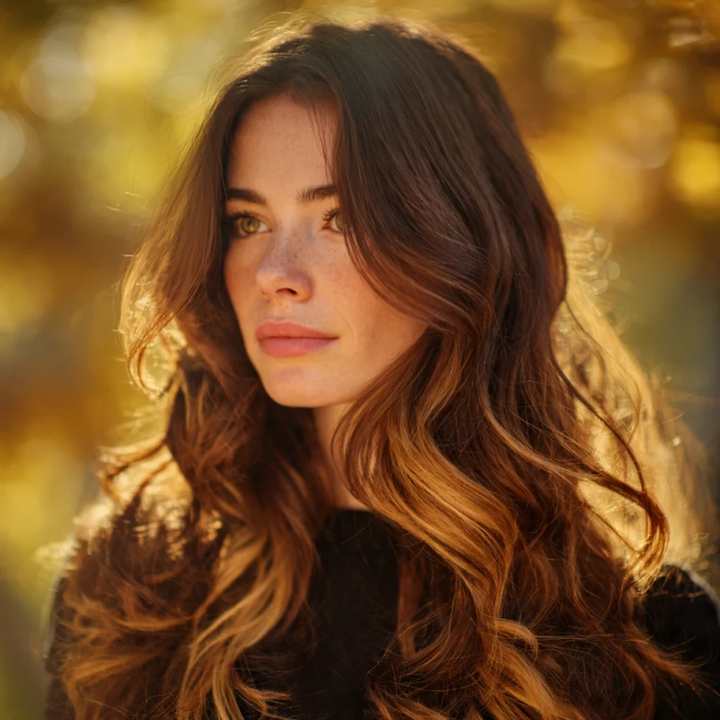 Caramel Ombre for Brunettes