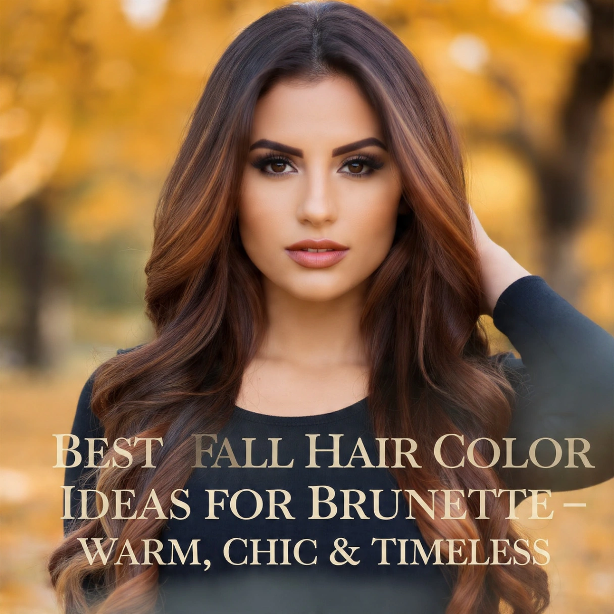 25 Best Fall Hair Color Ideas for Brunette – Warm, Chic & Timeless 16 Fall Hair Color Ideas For Brunette