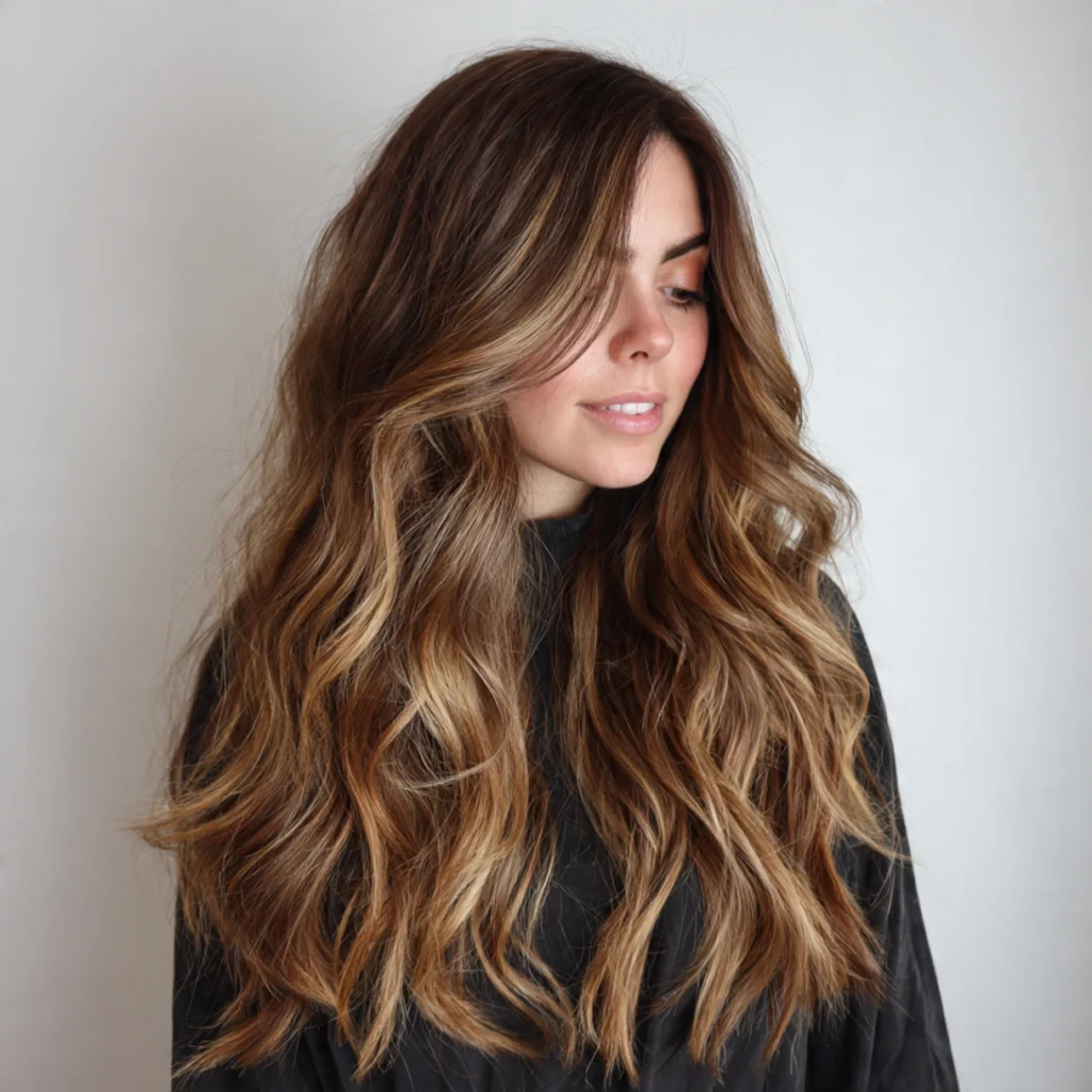 Golden Brown Balayage