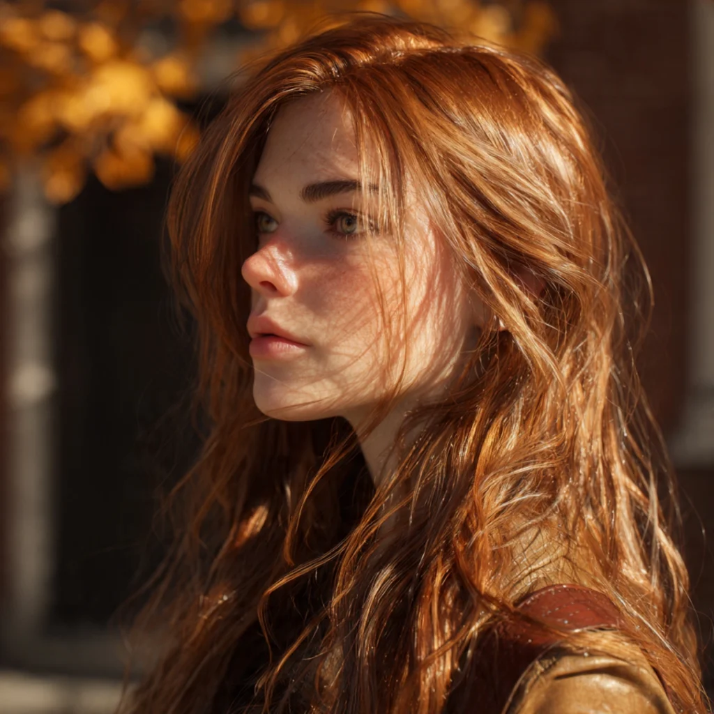 Reddish-Brown Balayage