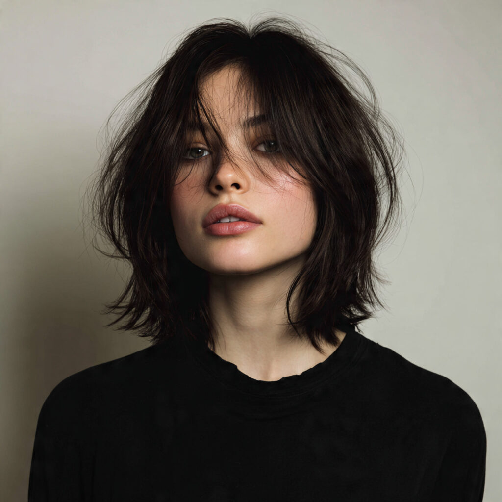 Effortless Grown-Out Shape Idea