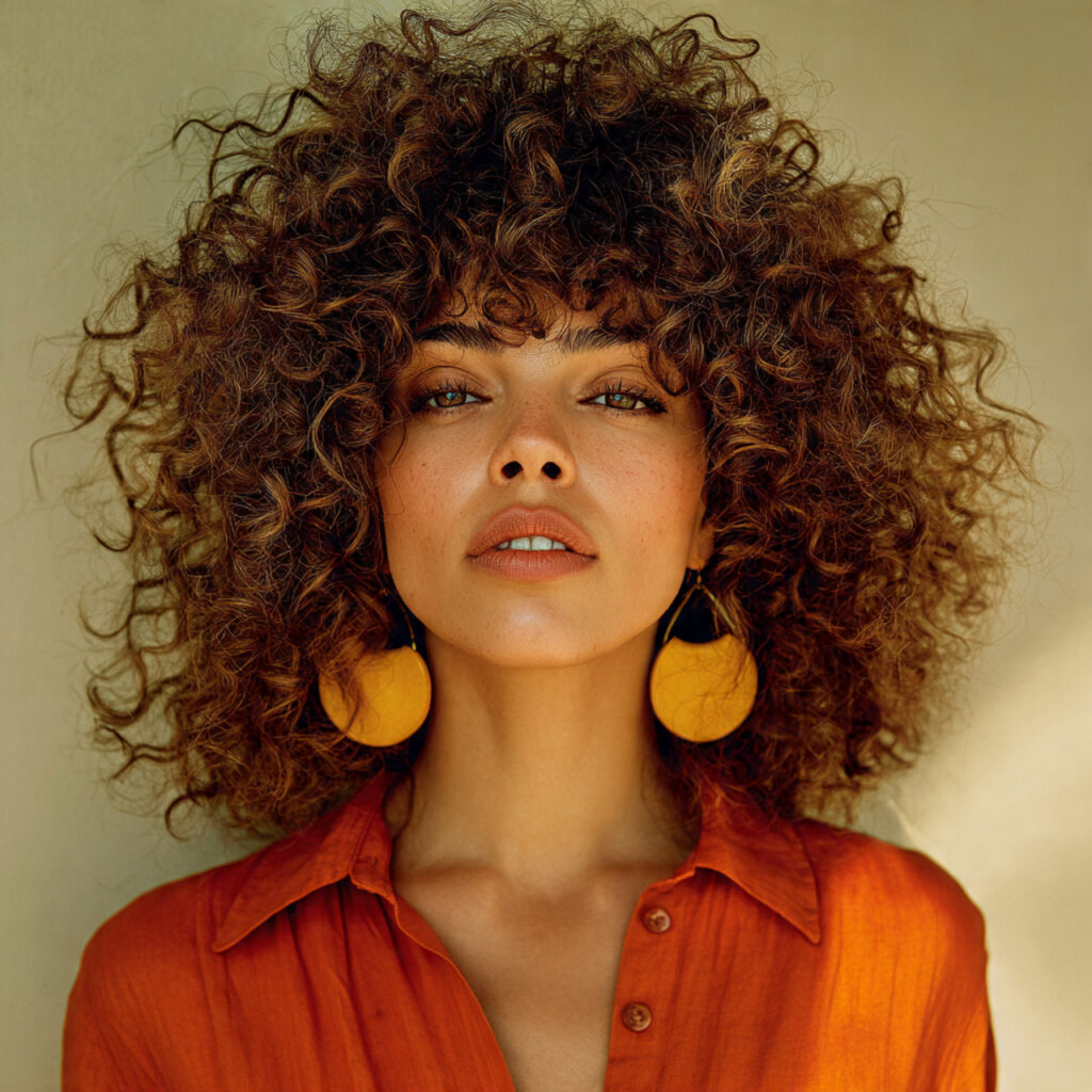 Gravity-Defying Curly Shape Idea