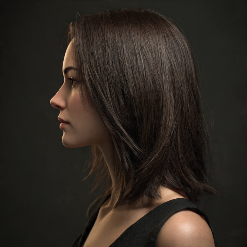 20 Trending Medium Length Haircut thin fine hair Ideas You’ll Love 17 Flowing Mid-Length Straight Style Idea