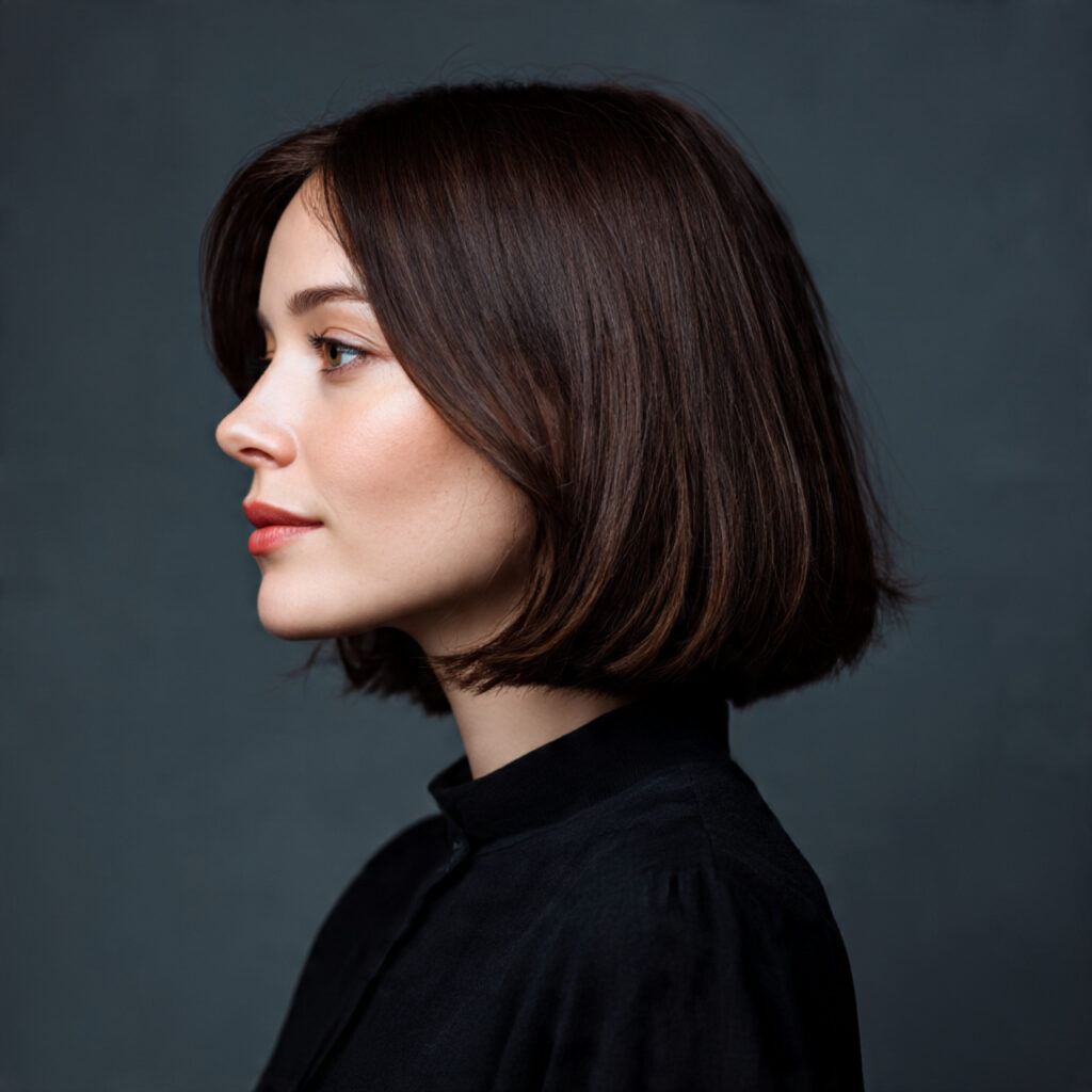 20 Trending Medium Length Haircut thin fine hair Ideas You’ll Love 9 Delicate A-Line Medium Cut Idea