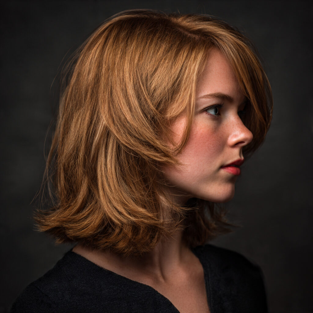 20 Trending Medium Length Haircut thin fine hair Ideas You’ll Love 6 Blended Collarbone-Length Layers Idea