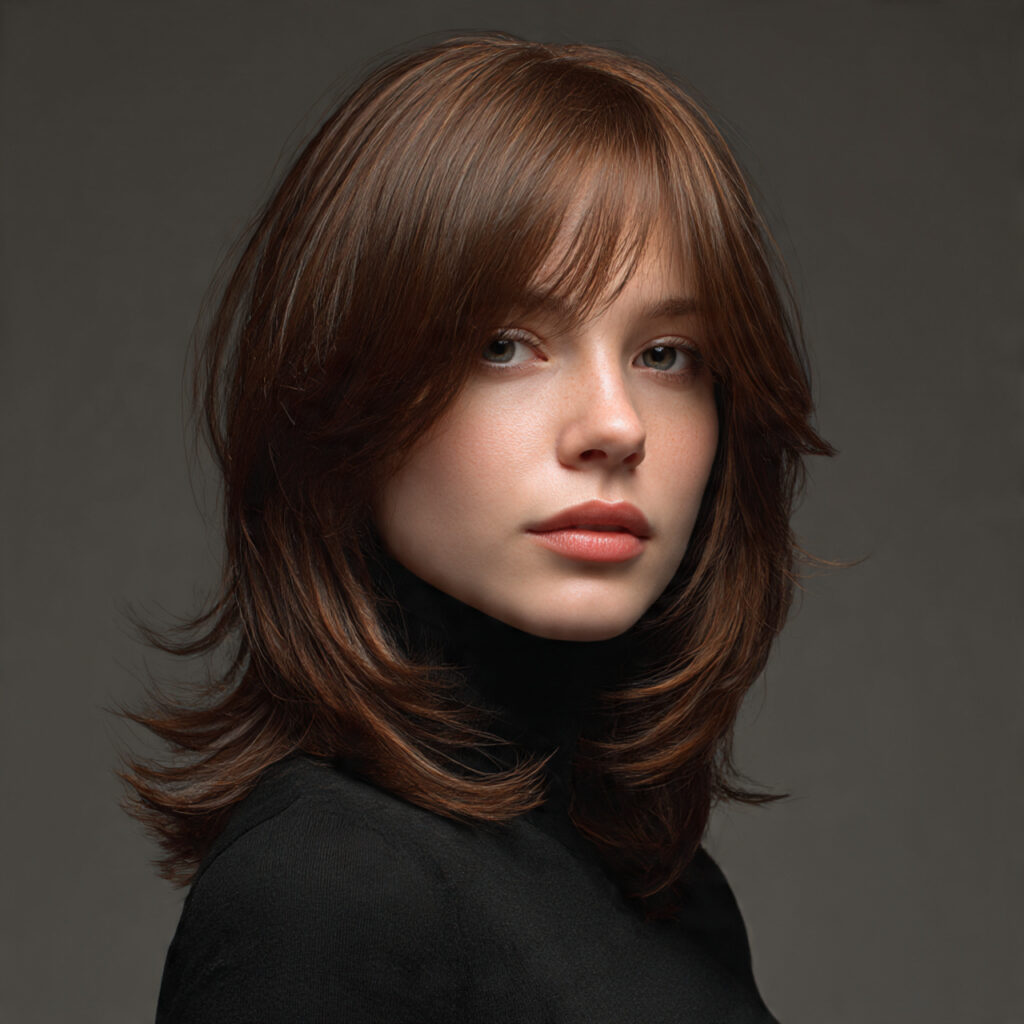20 Trending Medium Length Haircut thin fine hair Ideas You’ll Love 18 Whisper-Layer Medium-Length Look Idea