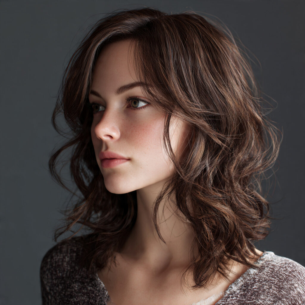 20 Trending Medium Length Haircut thin fine hair Ideas You’ll Love 8 Floaty Mid-Length Waves Idea