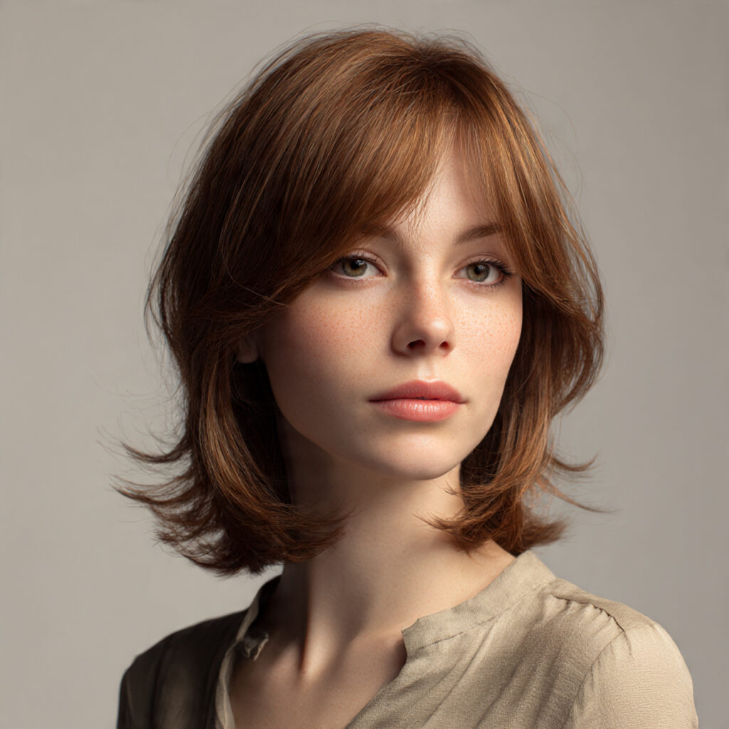 20 Trending Medium Length Haircut thin fine hair Ideas You’ll Love 1 Soft Layered Bob Idea