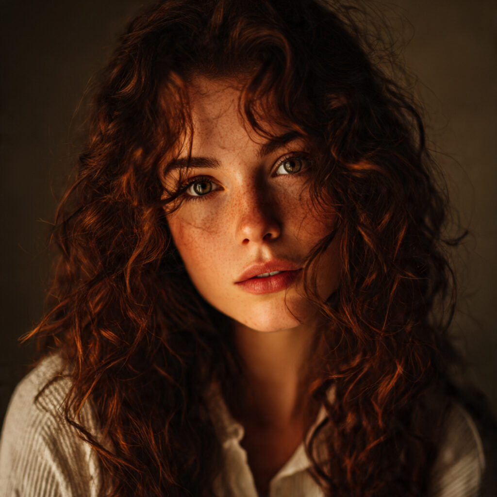 New Year Hair Ideas to Inspire Your Next Style 11 a woman with a soft copper glow