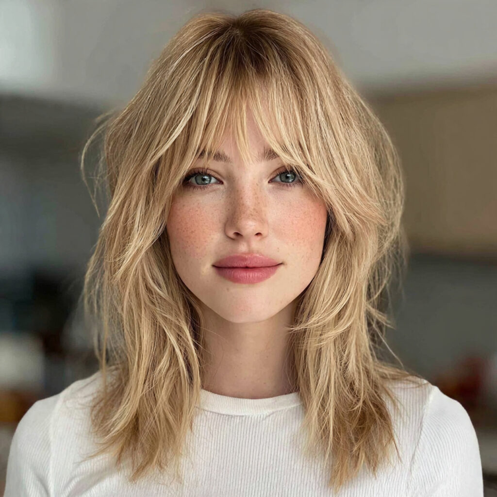 Softly Tousled Fringe Idea