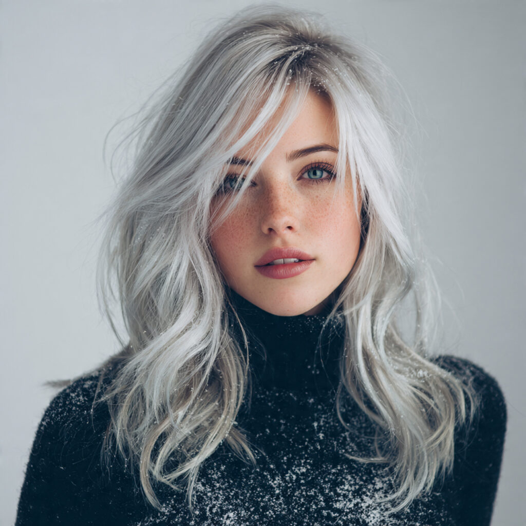 Frosted Highlights Glow Idea