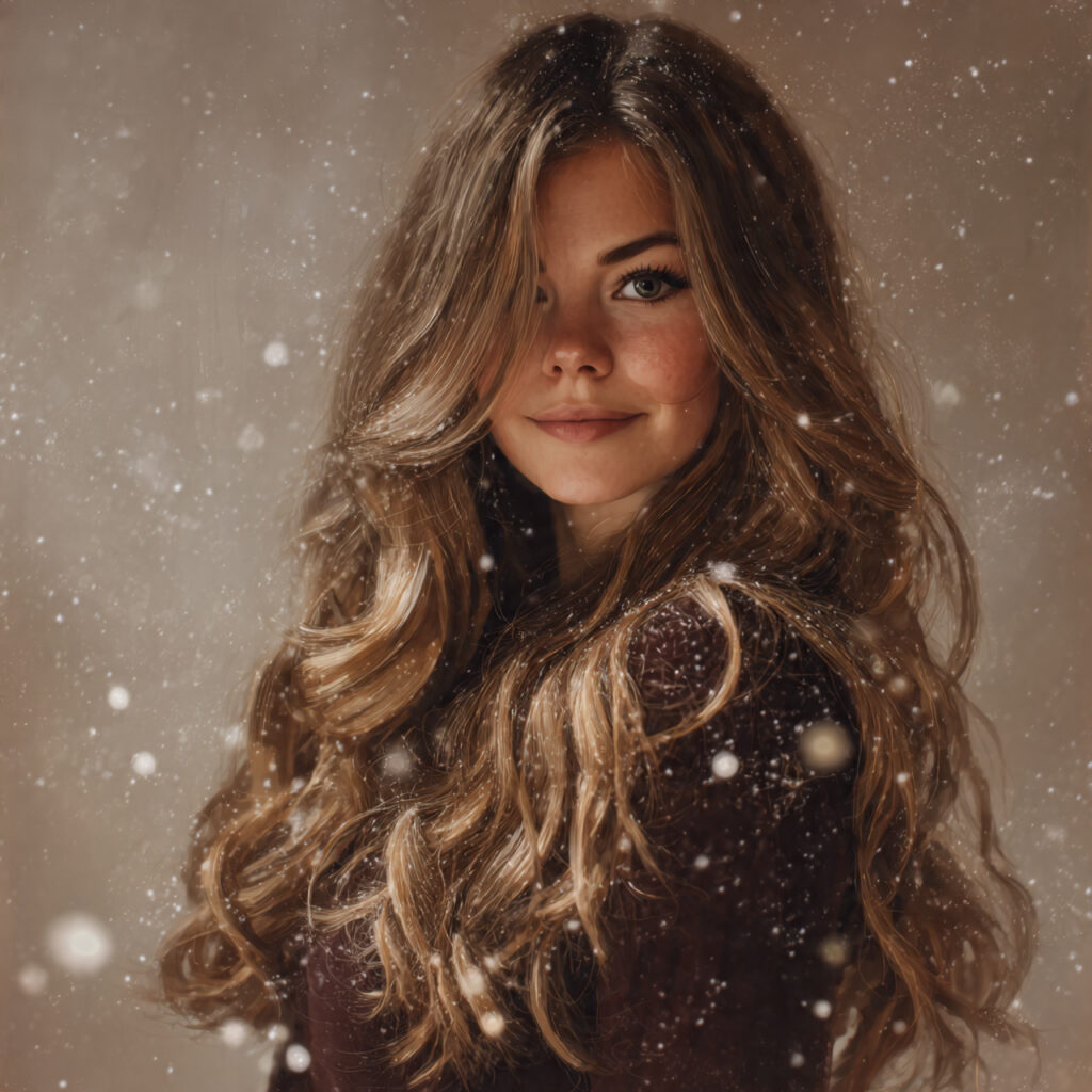 Romantic Winter Waves Idea