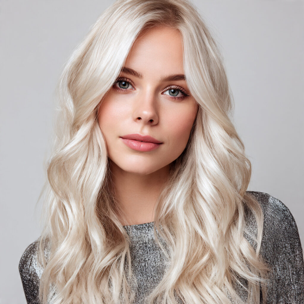 New Year Hair Ideas to Inspire Your Next Style 1 Soft Metallic Blonde Idea