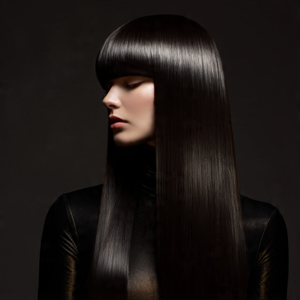 New Year Hair Ideas to Inspire Your Next Style 22 Sleek Glass Hair Idea