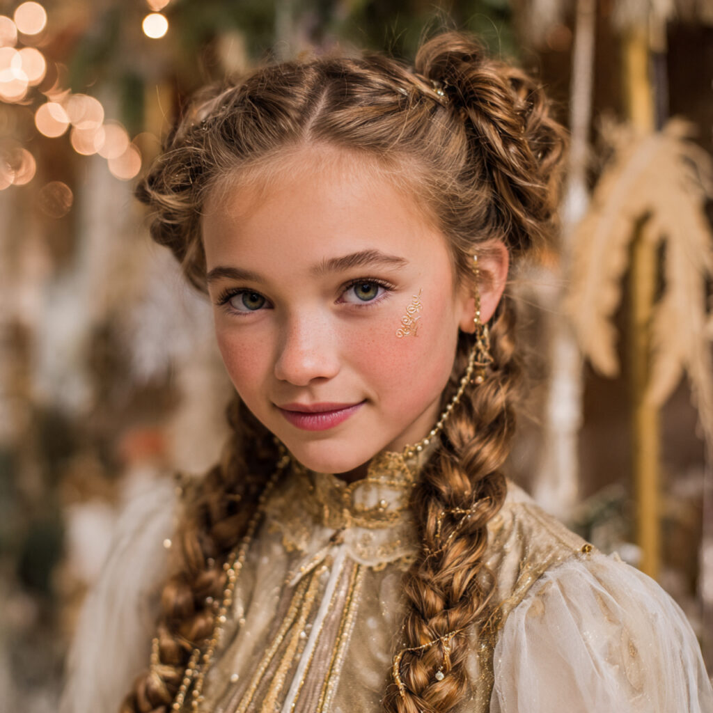 28 Best Christmas Hairstyles for Kids Ideas 20 Nutcracker-Inspired Hairstyle Idea
