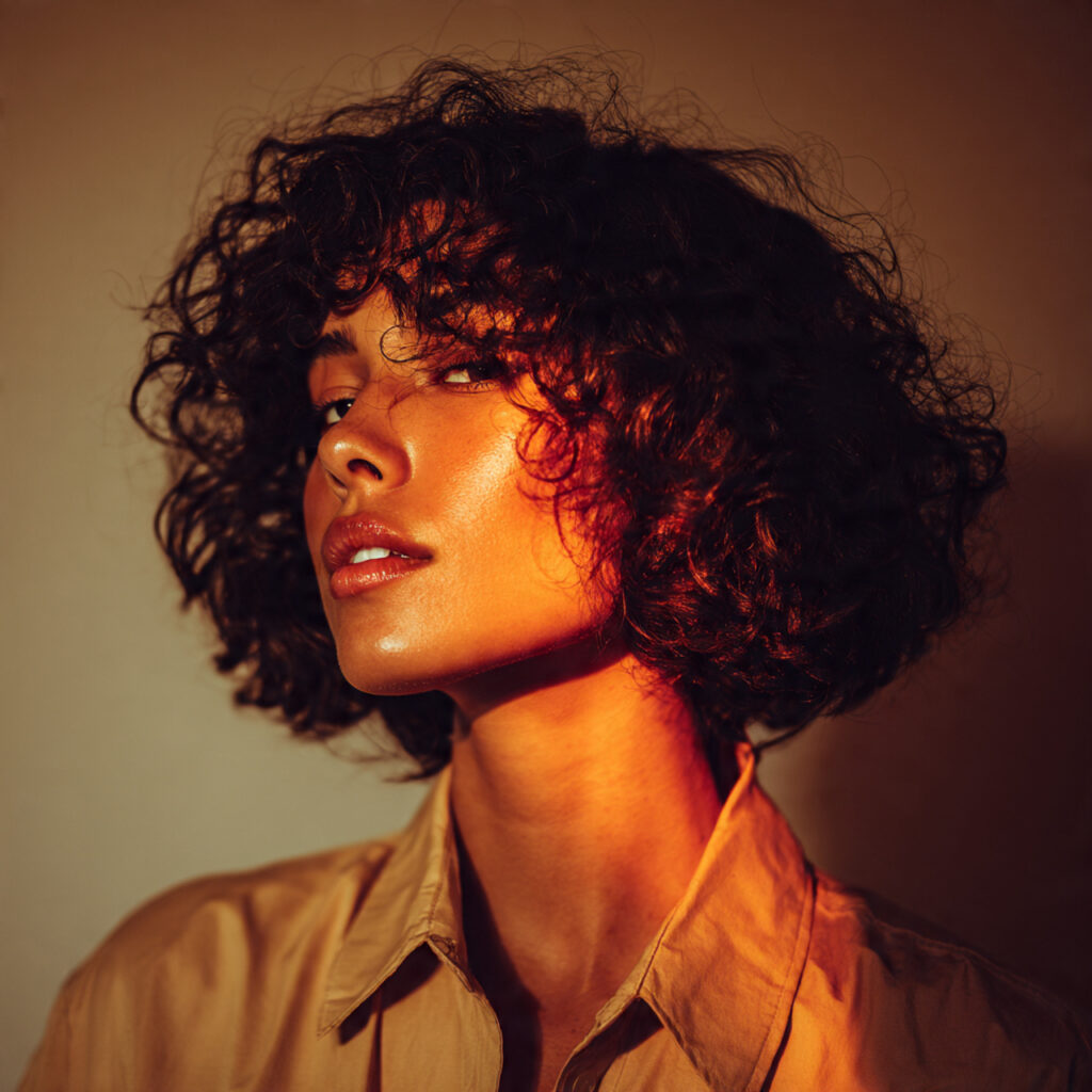 Curly Bob Renaissance Idea