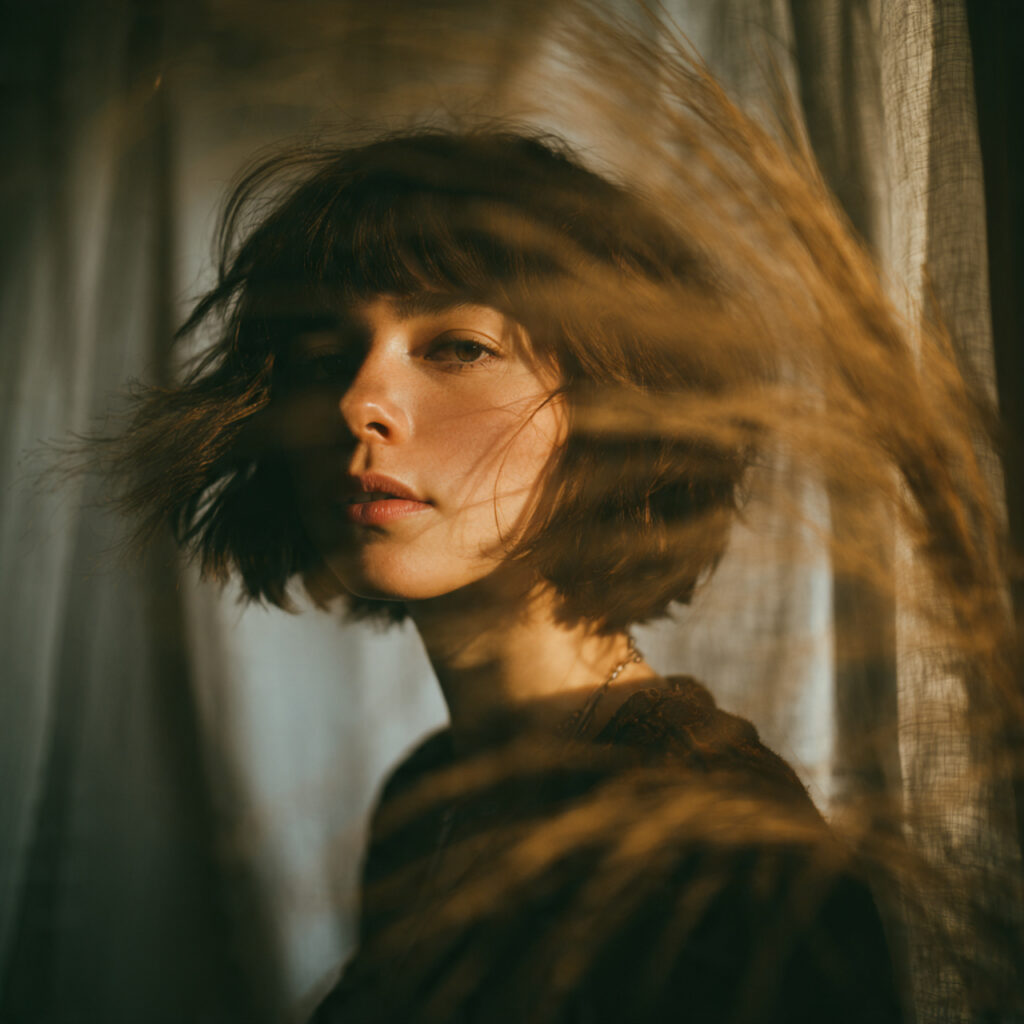 Airy Curtain Fringe Idea