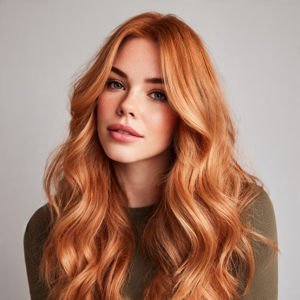 Glazed Apricot Shine Idea