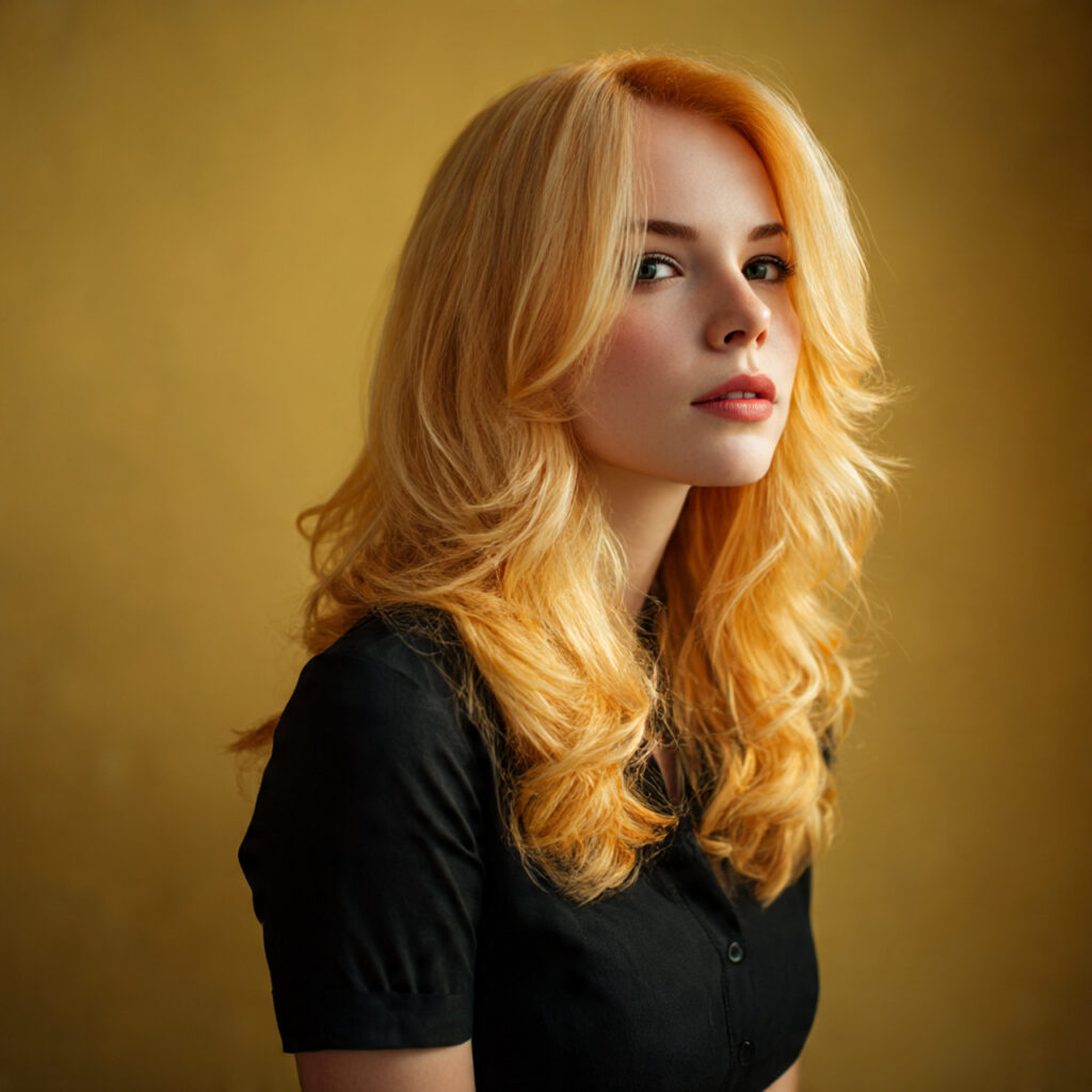 Soft Citrus Gold Idea