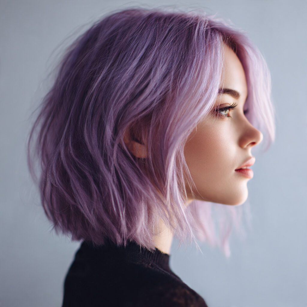 Soft Galaxy Lavender Idea