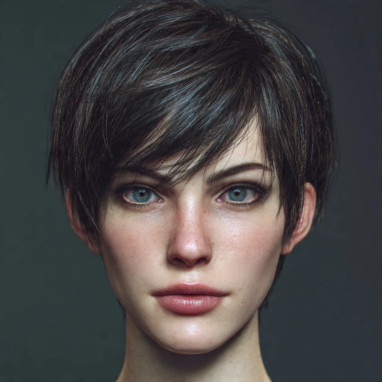 Anime-Inspired Jill Valentine Haircut Idea