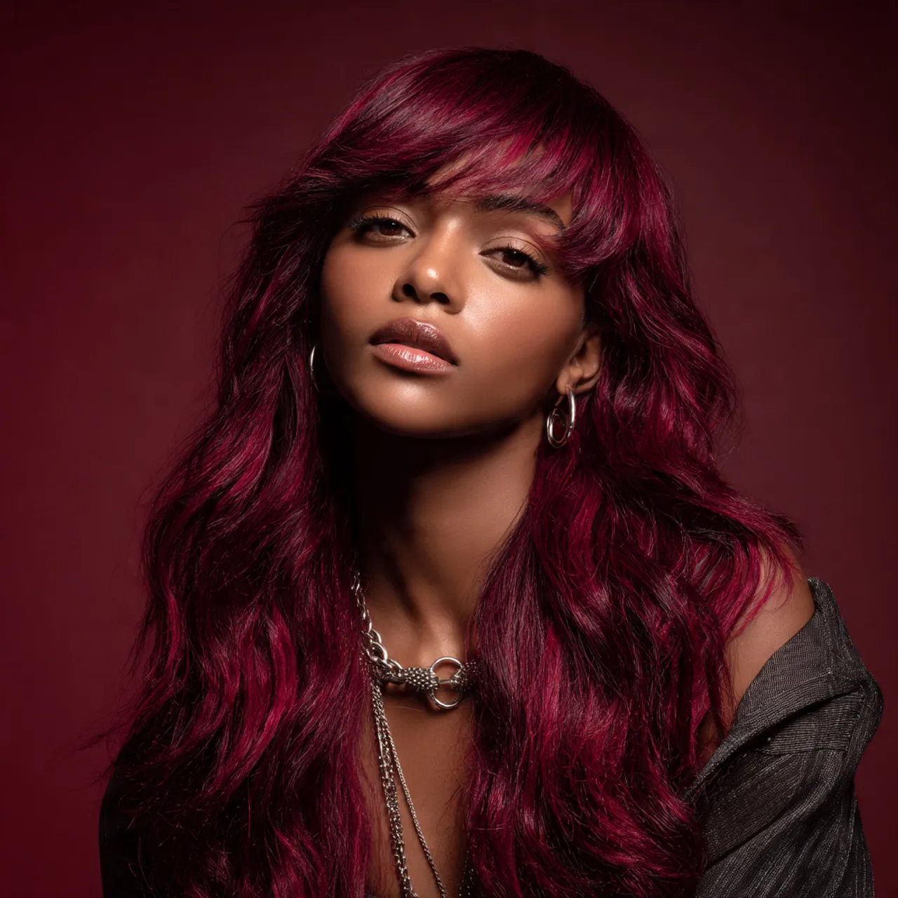 Bold Colored Hair Valentine Ideas