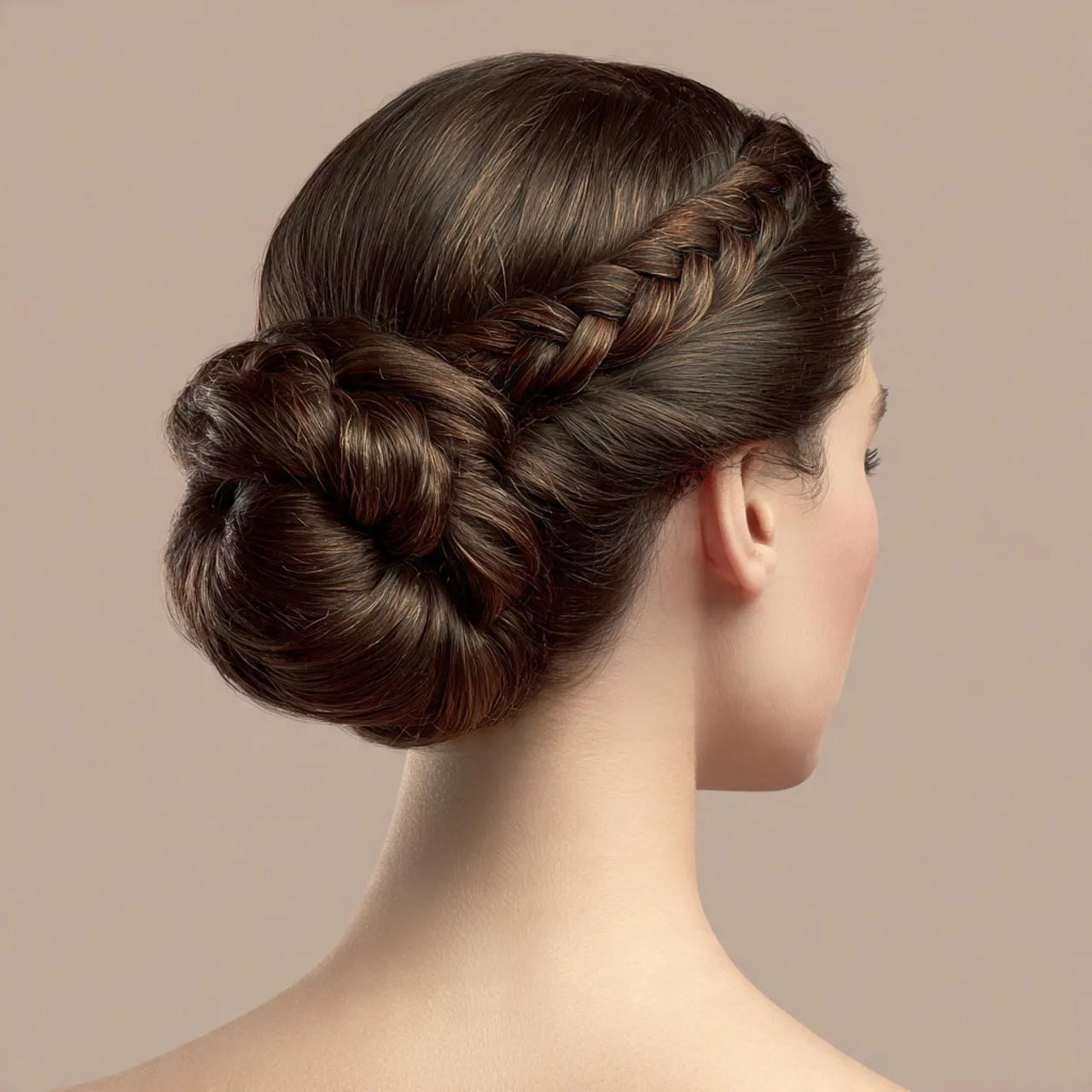 Braided Bun Valentine Ideas