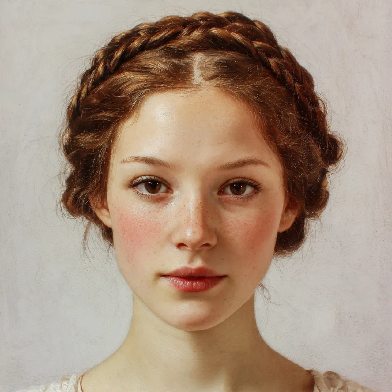 Braided Crown Valentine Hair Ideas