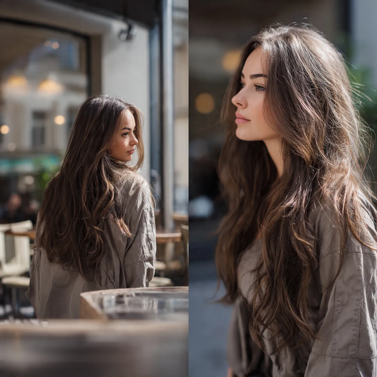 Casual Chic Spring Hairstyle Idea