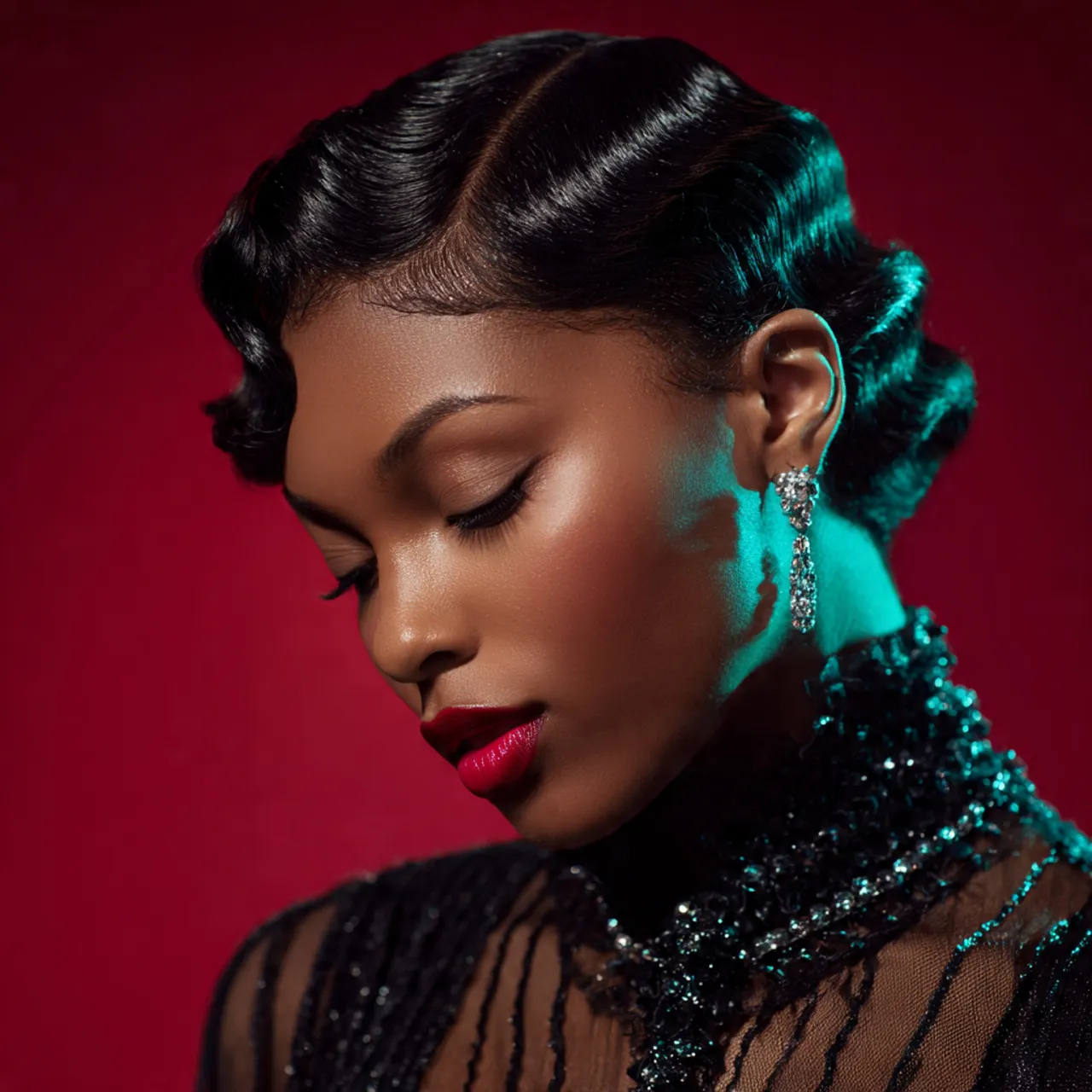 Finger Wave Glam Ideas