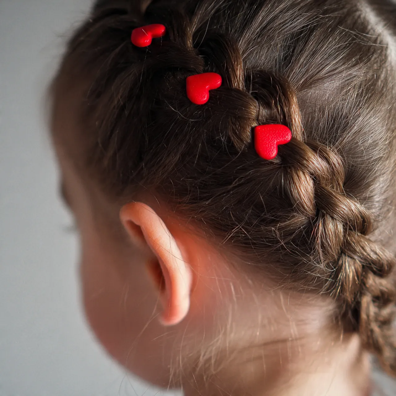 Heart Accent Valentine Hairstyle Ideas