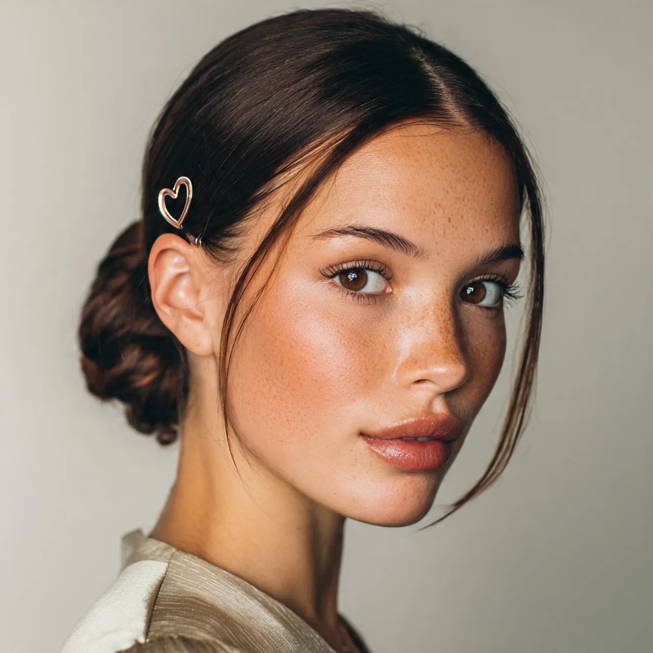 Heart Clip Valentine Hair Ideas