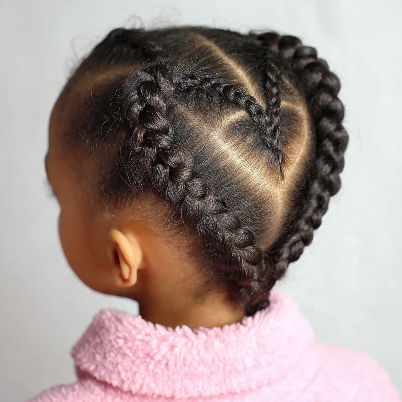 Heart-Shaped Braided Hairstyle Ideas