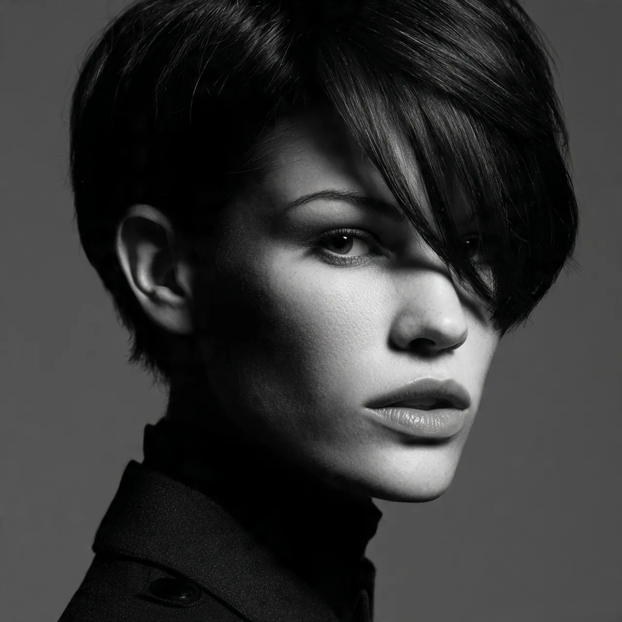 High-Fashion Jill Valentine Haircut Idea