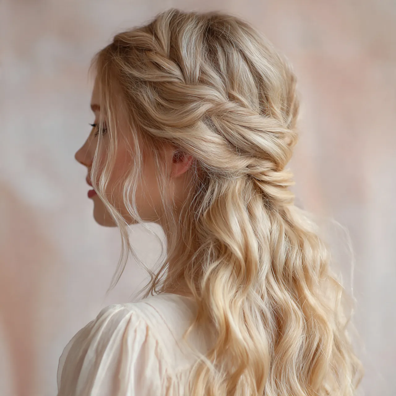 Loose and Flowing Braid Valentine Ideas