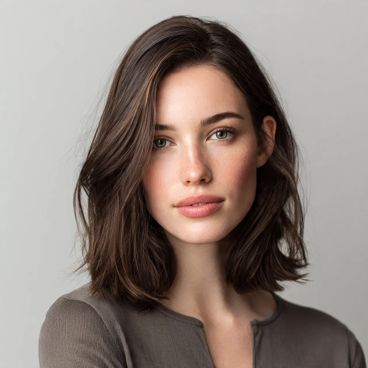Medium Hair Minimalist Style Ideas