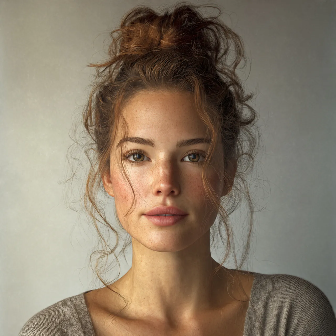 Messy Bun Valentine Hair Ideas