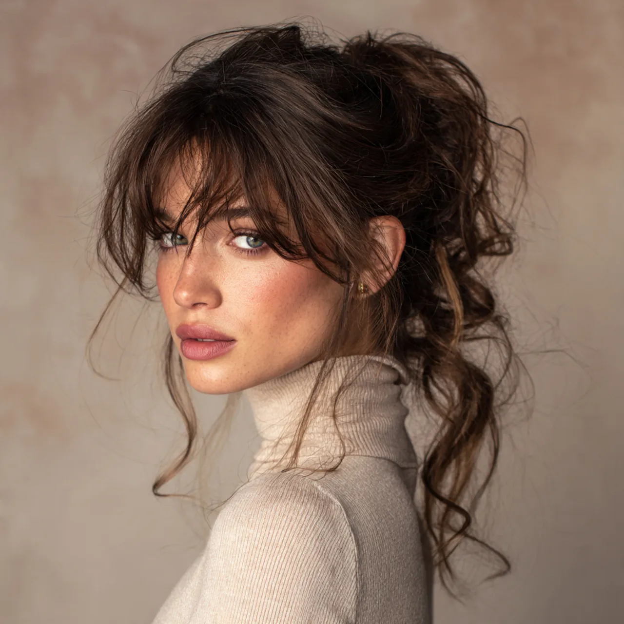 Messy Chic Valentine Hairstyles Ideas