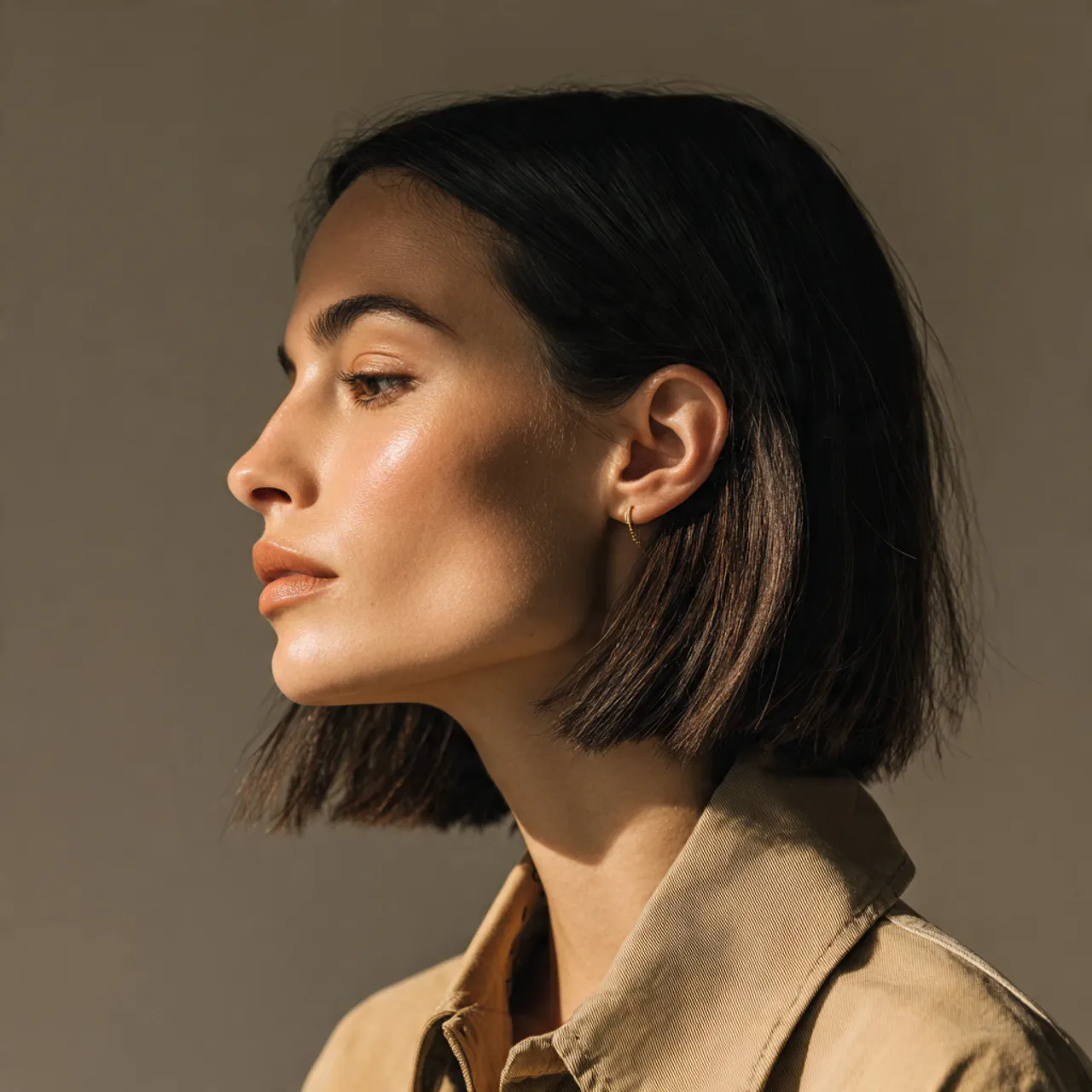 Mid-length blunt cut ideas