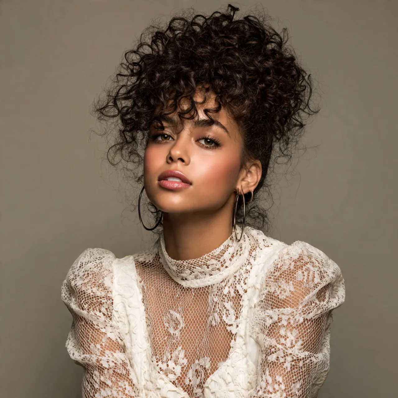 Natural Texture Valentine Hairstyles Ideas