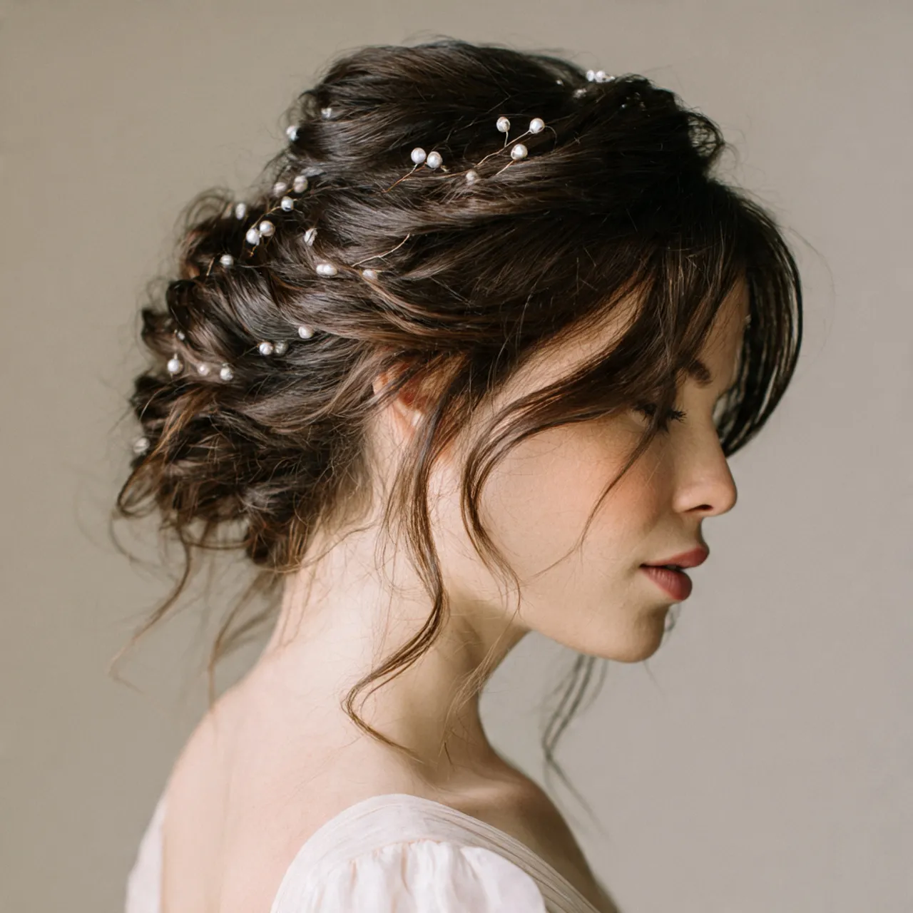 Pearl-Accented Valentine Hairstyles Ideas